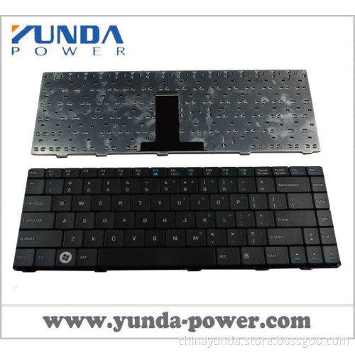 Laptop Internal Keyboard for ASUS F80 Series Without foil,Version 2 Black